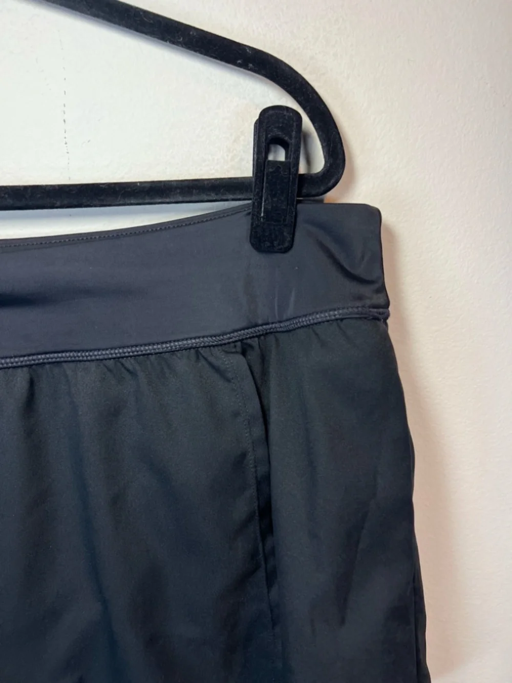 Nike Solid Element Board Skirt Skort Black Activewear Athleisure Zip Pocket  XXL